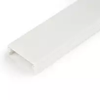 StarTech.com kabelių valdymo kanalas su lipnia juosta ir dangteliu, 32 mm x 11 mm, 1 m, PVC, baltas