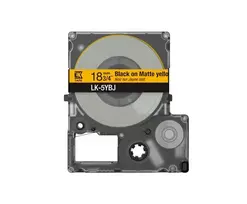 Epson C53S672075 etikečių juosta Juoda ant geltonos