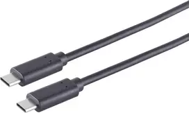 USB laidas S/CONN 13-48156 USB 3.2 Gen 2x2 USB C Baltas