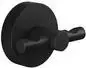 tesa Kabliukas paltams 40564-00000-00 MOON BLACK 2 kabliukai 50 x 53 x 65 mm Metalas Juodas (matinis) 1 vnt.