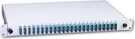 Lightwin LWL Splice Box, 48 skaidulų, 24x DSC daugiamodis, 50/125µm OM3 Pigtail Splice Box (SPBOX 48G50 OM3 DSC)
