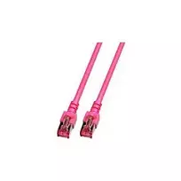 EFB-Elektronik RJ45 jungiamasis kabelis Cat.6 S/FTP LSZH rausvas 5m (K5519.5)