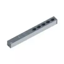 Bachmann 19 colių IT Basic PDU 5 kištukinių lizdų 1U Type J 2 m kabelis