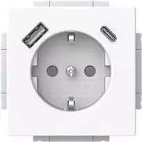 BJ 20 EUCB2USBAC-84 SCHUKO-/USB-A+C kištukinis lizdas (2CKA002011A6306)