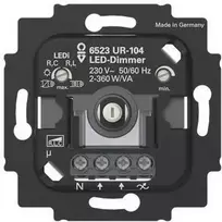 BUSCH JAEGER BJ LED-Dimmer 2+3 laidai 6523 UR-104m.N Terminalas (2CKA006512A0353)