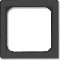 BUSCH JAEGER 1710-0-3897 - Schwarz - Schraubenlos - Jede Marke - 63 mm - 63 mm - 51 x 51 mm