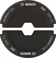 Crimping įrankis Bosch 2608001125 kabelių antgaliams ir jungtims, užspaudimo diapazonas 25–25