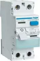 Dvipolis diferencialinis automatas 16A/30mA 6kA CDA216D (CDA216D) HAGER