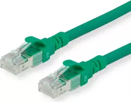 Roline Patch-Cable RJ-45 (M) į RJ-45 (M) 1,5 m - SFTP, PiMF - CAT 6 - Be halogenų, liejinis, vytas - Žalia
