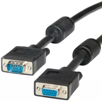 ROLINE VGA-Kabel HD15 ST - BU mit Ferritkern 3,0m (11.04.5353)
