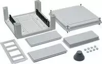 Hager U84S4 – plastikinis korpusas, baltas, IP54, 307x149x324 mm
