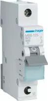 Automatinis jungiklis Hager MBS125, 25 A, B charakteristika, 1 modulis