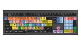 Klaviatūra Logickeyboard LKB-LOGXP2-A2M-DE universali USB QWERTZ vokiška juoda