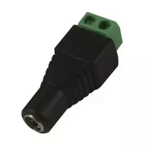 Synergy 21 S21-LED-000220 DC/2.1 x 4 mm juodos ir žalios spalvos laido jungtis