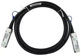 BlueOptics QSFP28-DAC-0.5M-AT-BL 0,5 m QSFP28 tiesioginis sujungimo kabelis (DAC), patinas/patinas