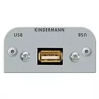 Kištukinis lizdas USB A Kindermann 7441000522