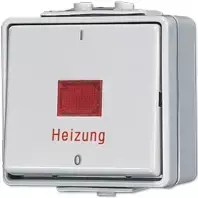 Jung 602 HW Elektrinis Jungiklis 2P Baltas (602HW)