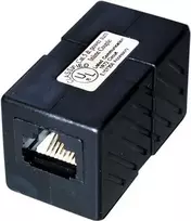 ROLINE Cat.5e modulinė jungtis - Neekranuota RJ-45 Juoda (21.15.8847)