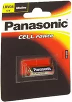 Panasonic šarminė baterija LRV08, 38 mAh, 12 V, suderinama su MN21, GP23A, E23A, V23GA, 8LR932, K23A, RPX625A, L1028 (LRV08L/1BE)