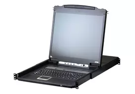 KVM jungiklis ATEN CL5708IM, stelažinis montavimas, juoda spalva, USB/PS/2, VGA