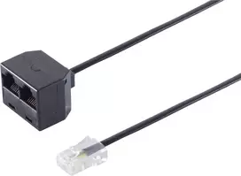 Telefono adapteris ShiverPeaks 71231 – 6/4 jungtis į 2 išėjimus