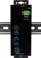 USB šakotuvas Exsys EX-1505HMVS 4 prievadų USB 3.2 Gen 1 su 15 kV ESD apsauga
