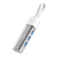 ROLINE mobilus USB 3.2 Gen 1 šakotuvas, 4 prievadai, A+C jungiamasis kabelis