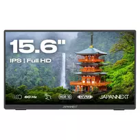 JAPANNEXT JN-MD-I156FHDR-T monitor 39,6 cm (15,6 colio) 1920x1080 Full HD LED liečiamasis ekranas pilkas