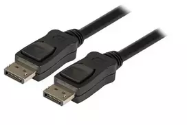 EFB-Elektronik DisplayPort 1.2 jungiamasis laidas, 4K60Hz, kištukas-kištukas, 3 m, juodas