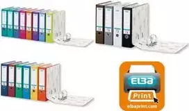 Elba Rado Top segtuvas su skylute dokumentams – juodas, 8 cm, 290 mm (100202154)