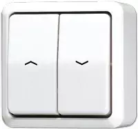 Jung 609 VA WW Elektrinis jungiklis 1P Baltas (609VAWW)