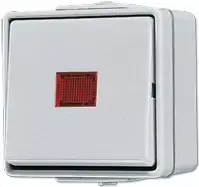 Jung 606 KOW Elektrinis Jungiklis 1P Baltas (606KOW)
