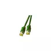EFB-Elektronik RJ45 jungiamasis laidas Cat.6A S/FTP LSZH Draka UC900 TM31 Žalias 1m