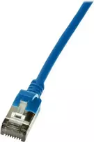 LogiLink CQ9026S tinklo kabelis mėlynas 0,5 m Cat6a U/FTP (STP)