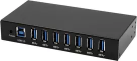 USB 3.0 šakotuvas Exsys EX-11237HMS-2, 7 prievadų, ESD apsauga