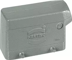 HART Sleeve Enclosure M25 19300161521 šoninis kabelio išėjimas, žemas formos faktorius 1