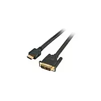 EFB-Elektronik HighSpeed HDMI+ - DVI laidas, HDMI A - DVI 24+1 Kištukas-Kištukas 2m, juodas