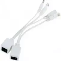 ALLNET PoE Passive Injektor Adapter Kabel Set DC Hohlstecker Adapter 5.5 mm gerader Stecker (All_PoE_passive_cable)
