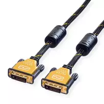 ROLINE GOLD Monitorkabel DVI, ST-ST (24+1) dual link 3,0m (11.04.5513)