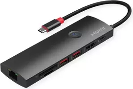 ROLINE USB-C Docking Station 4K HDMI 1x C PD 2xUSB3.2Gen2 1xGbE - Skaitmeninis/duomenų (12.02.1126)