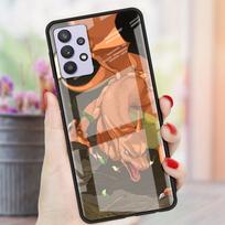 Glass Case For Samsung Galaxy A52 A51 A71 A50 A21s A12 A70 A31 A53 A72 A32 A13 A41 A30 A10 A23 Phone Cover Pikachu Pokemon Cute Samsung A73 5G