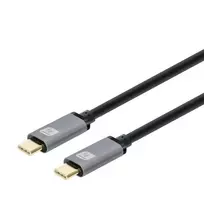 Techly USB 3.2 Gen 2 USB-C laidas M/M 1 m juodas
