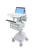 Multimedijos vežimėlis Ergotron StyleView aliuminis pilkai baltas