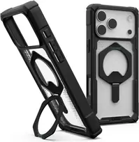 UAG Urban Armor Gear Plasma XTE dėklas su MagSafe ir atrama | Apple iPhone 17 Pro Max | juoda/permatoma | 11452811404G