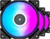 PCCOOLER HALO-RGB-3I1 120 mm kompiuterio aušinimo ventiliatorius, 1000–2000 RPM, RGB apšvietimas