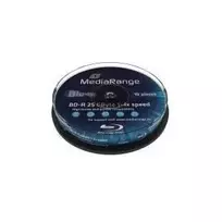 MediaRange MR499 - 10 vnt. BD-R 25GB 6x tušti diskai ant veleno