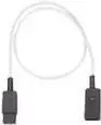 Prailginimo kabelis Bachmann 356.910 IEC 60320 C20–C19 16A 50 cm pilkas