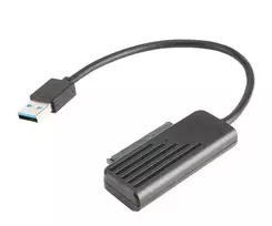 USB 3.1 A į SATA adapteris keitiklis lyties 0,2 m juodas Akasa AK-AU3-07BK