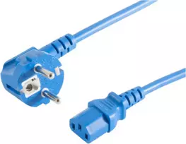 Maitinimo laidas Blue 1.8 m ShiverPeaks S/CONN 09-05181