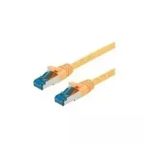 VALUE Patch-Cable RJ-45 (M) į RJ-45 (M) 1,5 m SFTP PiMF CAT 6a Halogen-Free Moulded Snagless Stranded Geltona (21.99.1992)